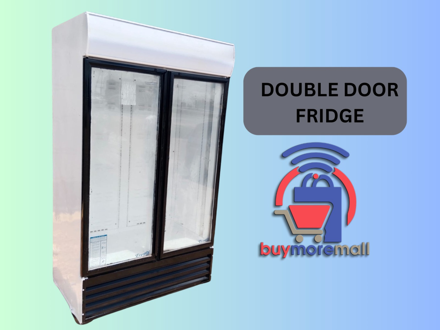 Double Door Display Fridge(EX-UK)