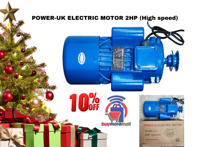 POWER-UK ELECTRIC MOTOR 2HP (High speed)