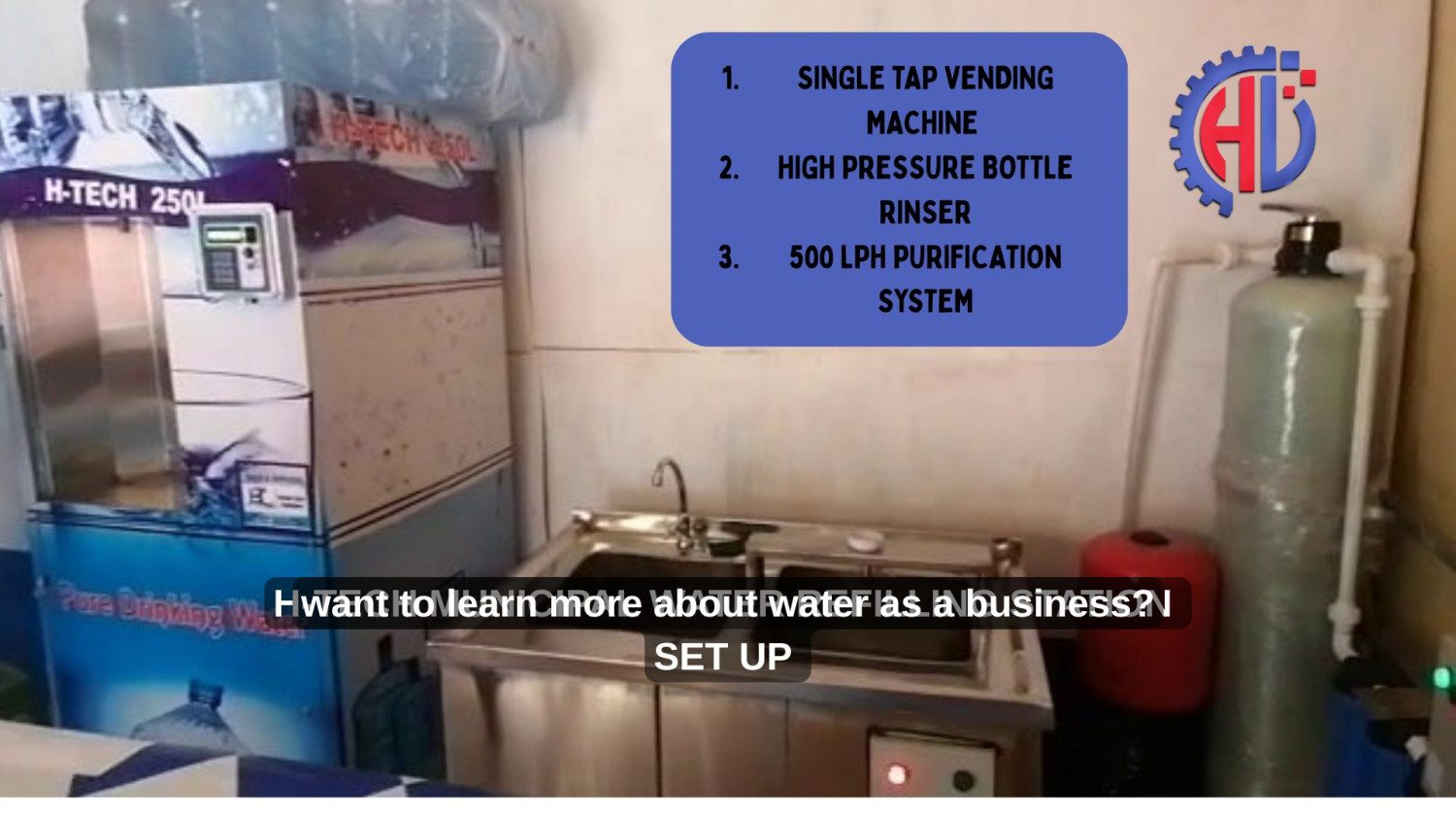 HTECH WATER REFILLING STATION (MUNICIPAL WATER)