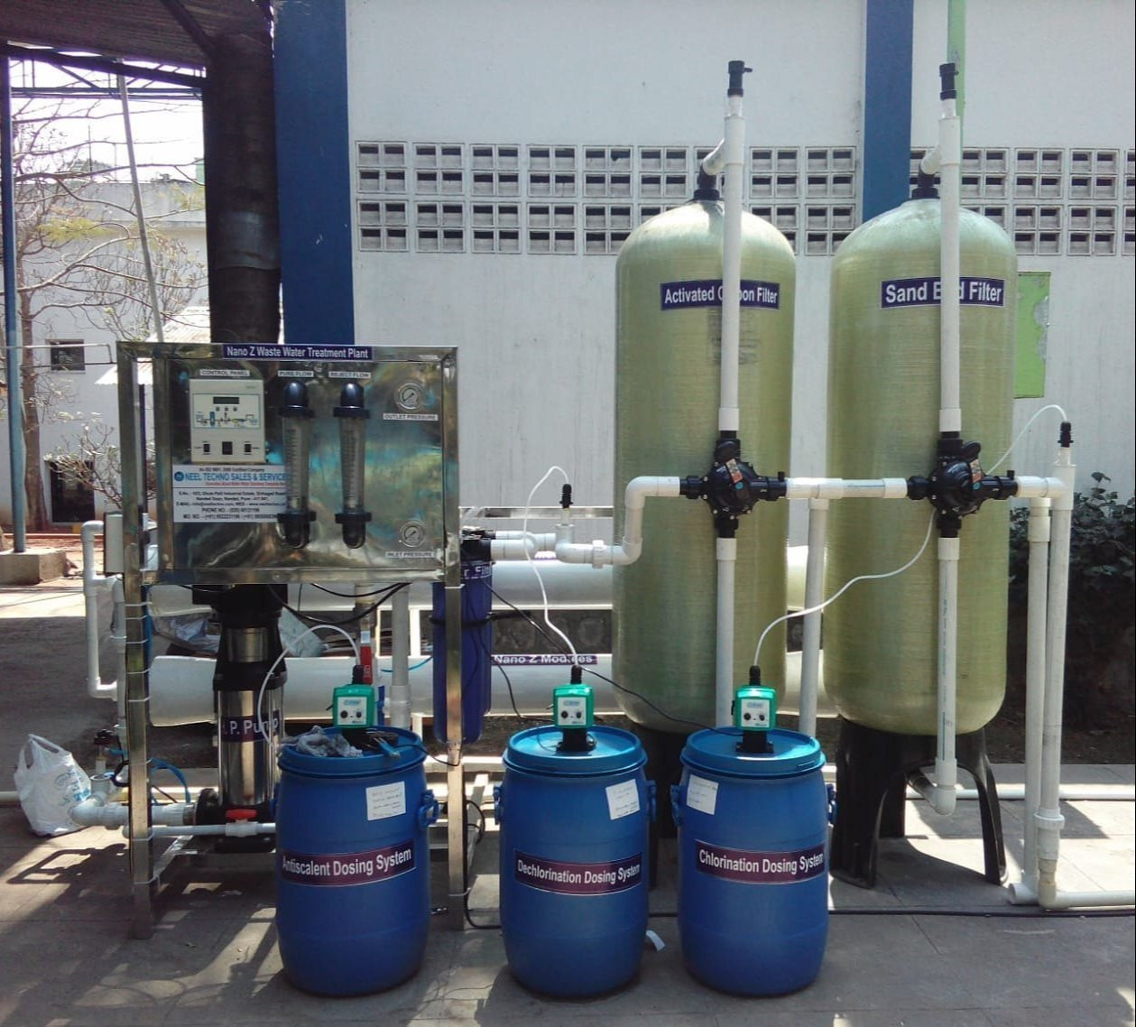 H-Tech 6000 LPH Industrial RO System