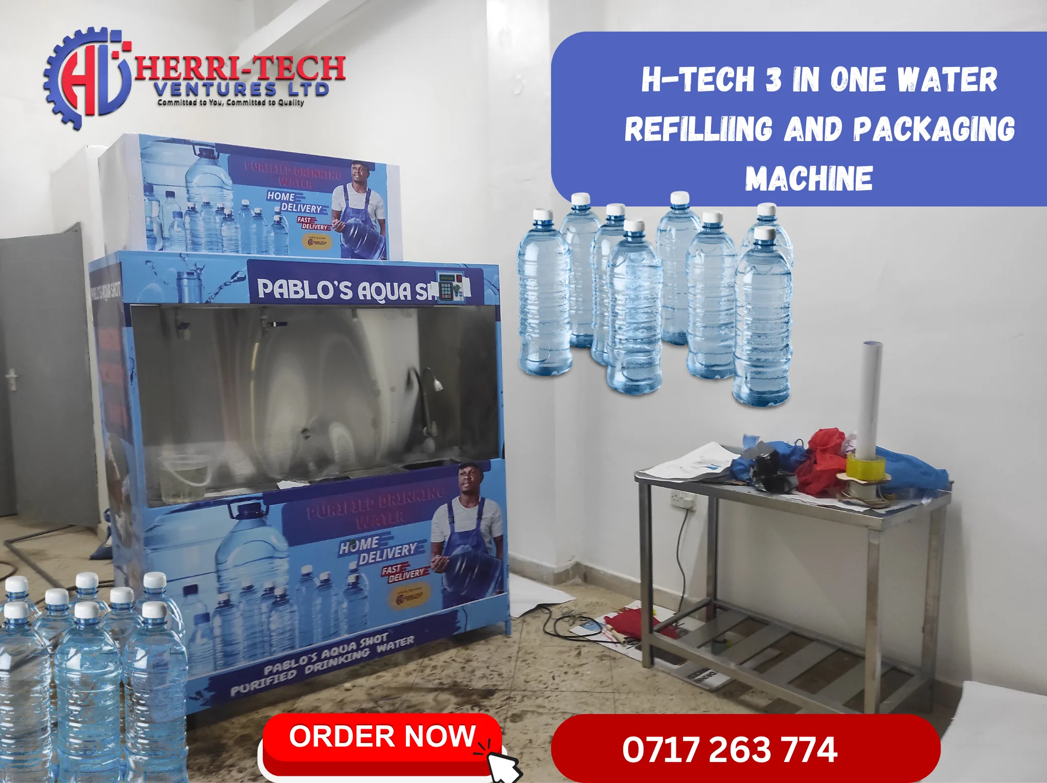 H-Tech 3-in-1 Municipal UF 250L