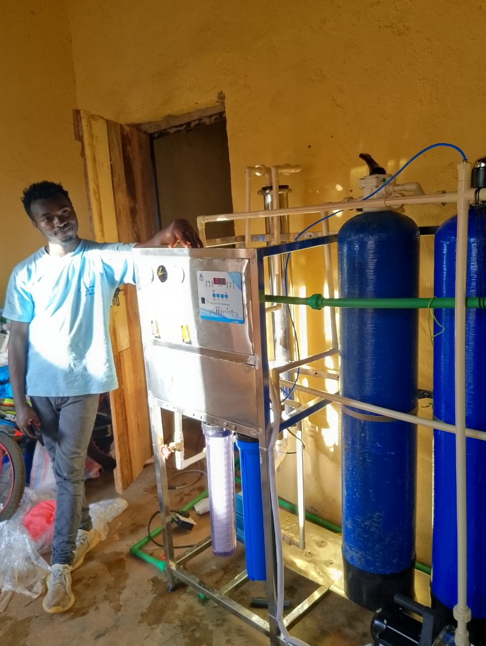 Water Purifier and Treatment System Installation