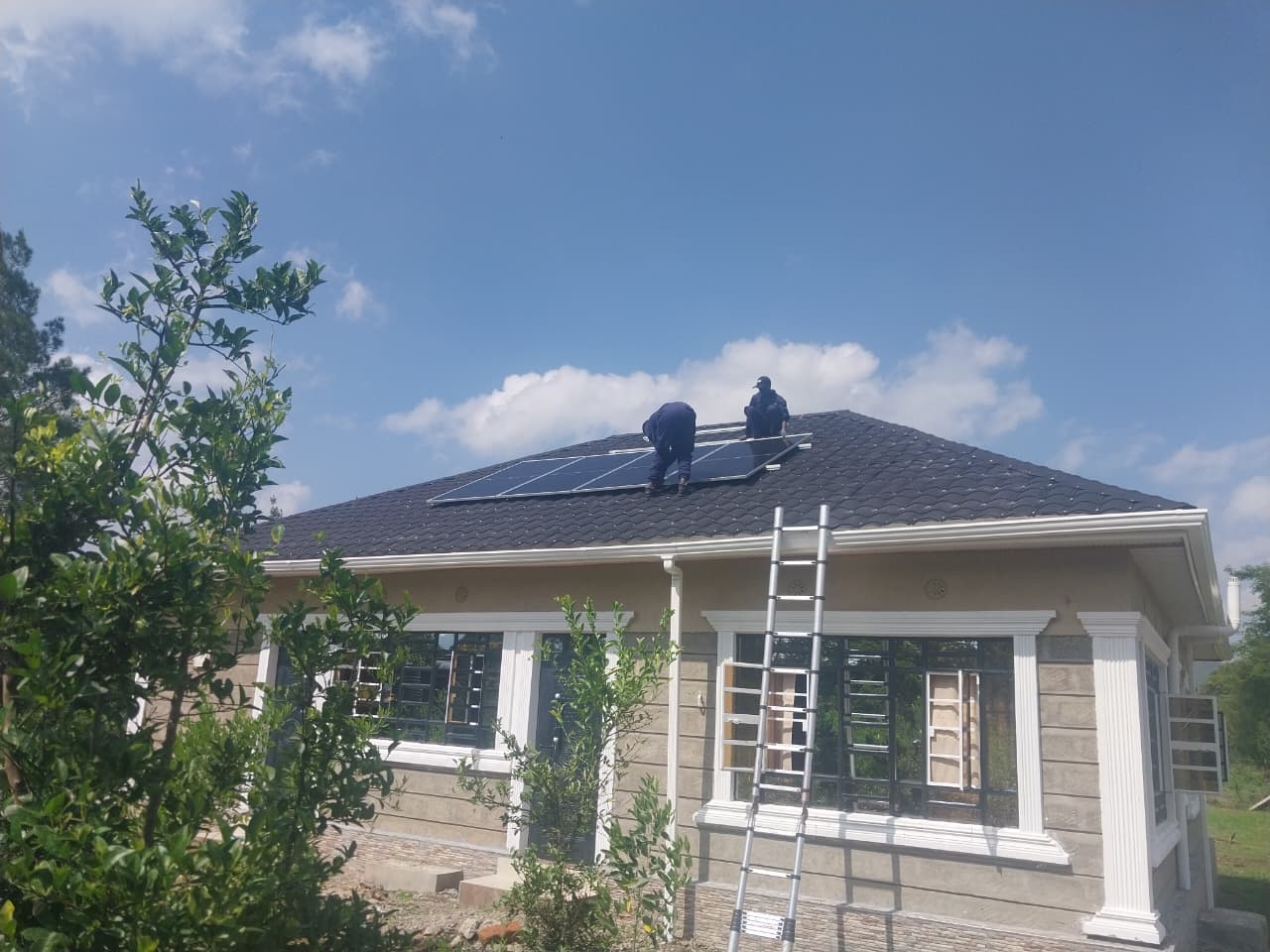 Solar Backup and Power System Installation